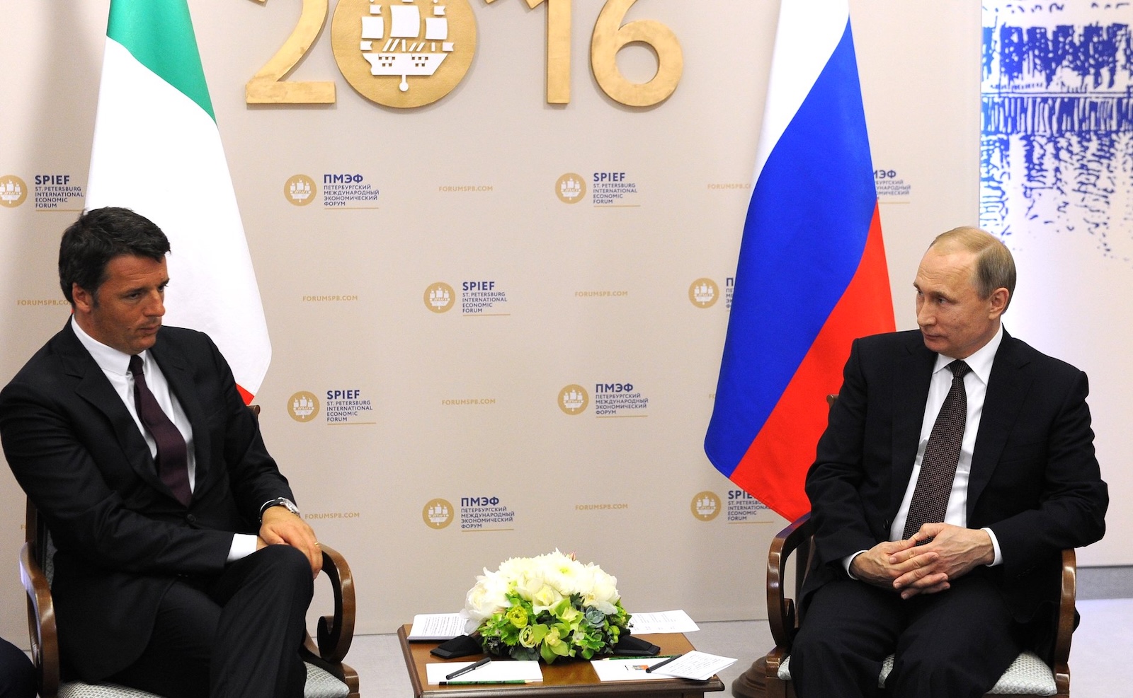 .putin e renzi